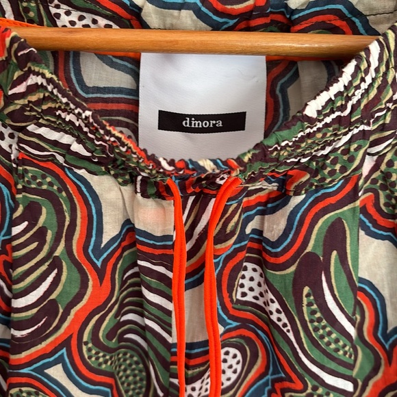 Boho Bell bottoms for Summer-colourful, lightweight, sheer cotton. - Picture 3 of 8